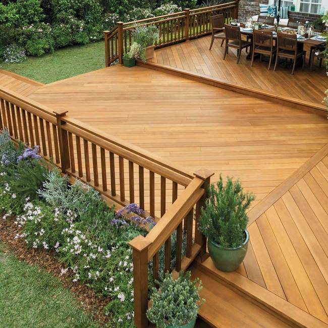 Deck Stain Colours For White Houses