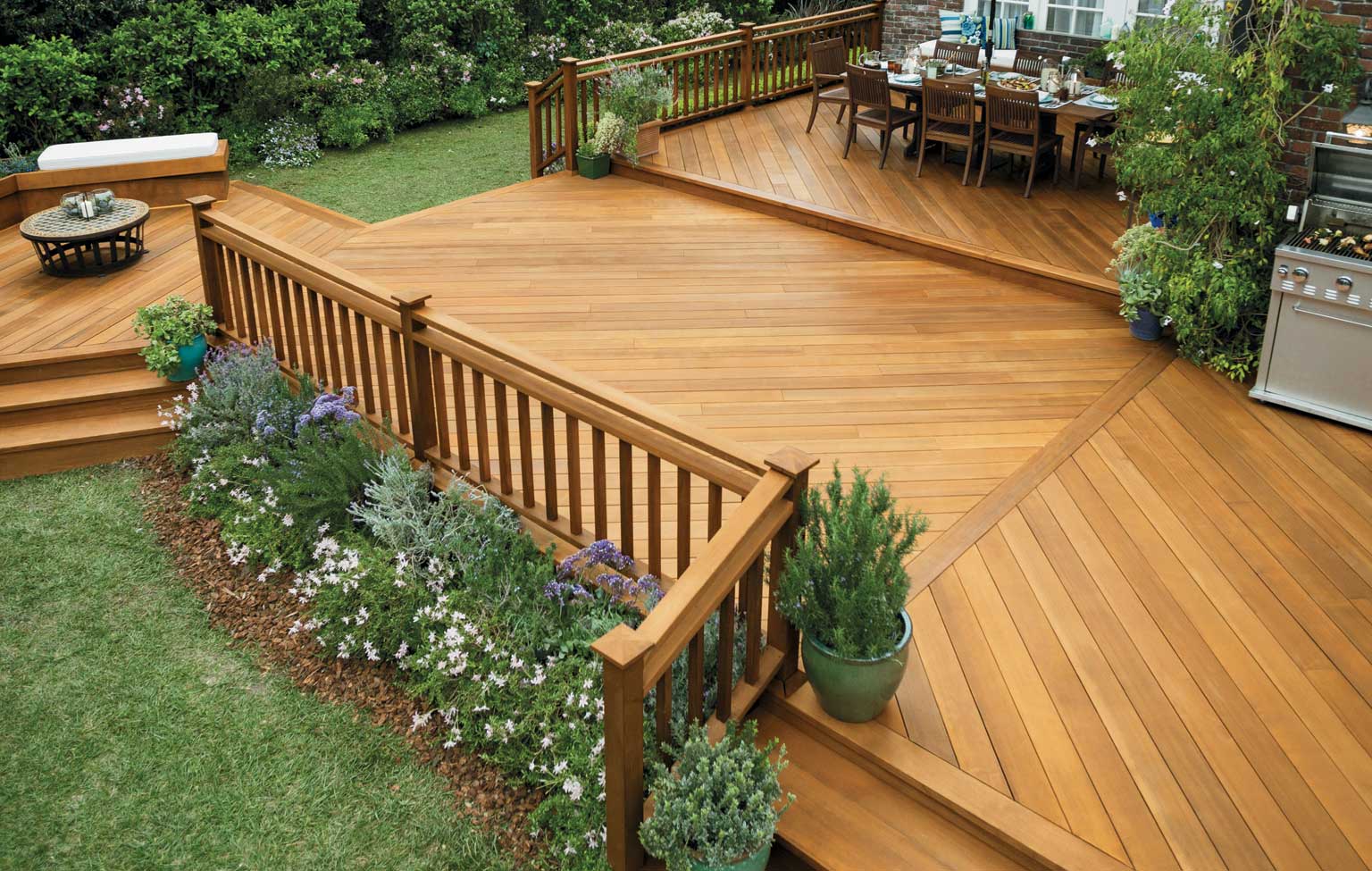 Deck Stain Colors For White Houses