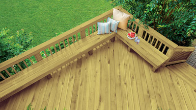 Deck Strip Cedar and Redwood Solid